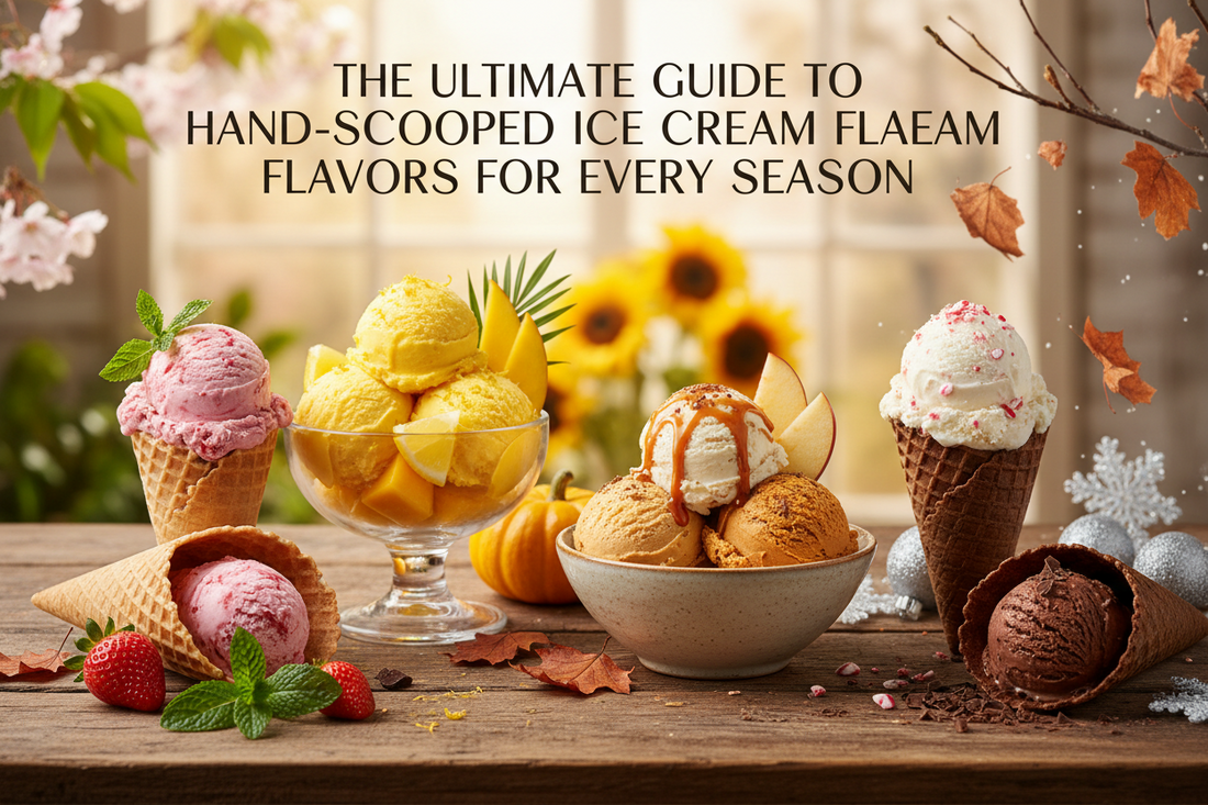 The Ultimate Guide to Hand-Scooped Ice Cream Flavors for Every Season