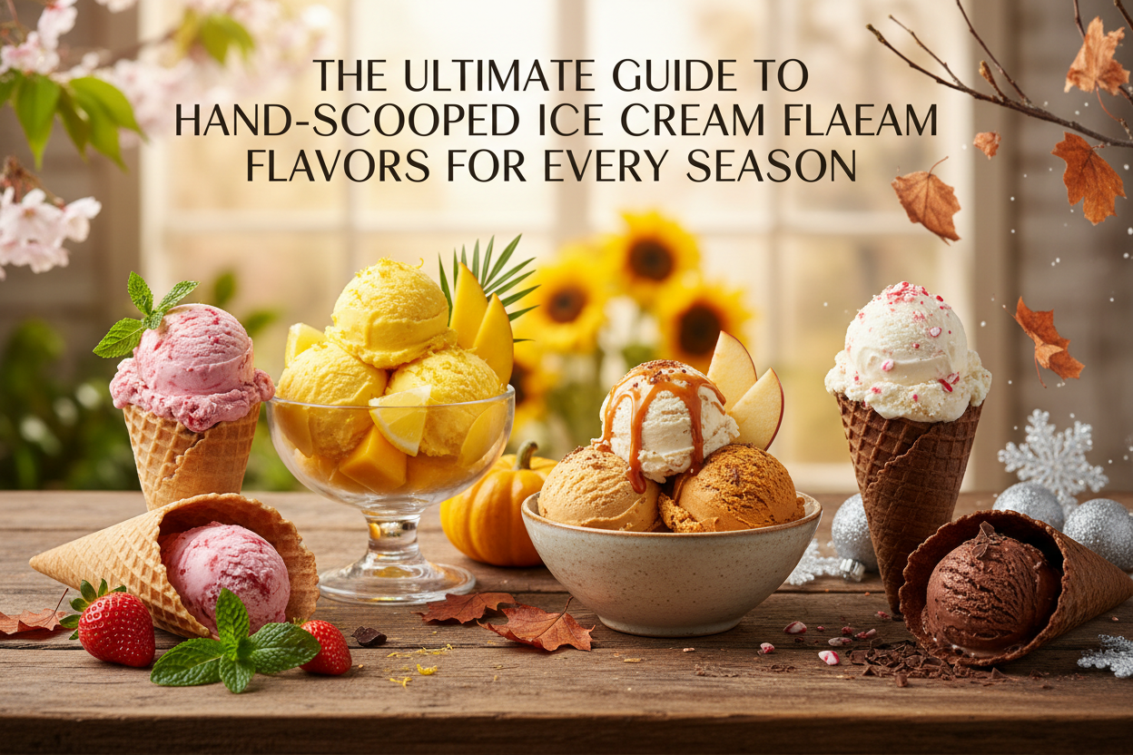 The Ultimate Guide to Hand-Scooped Ice Cream Flavors for Every Season