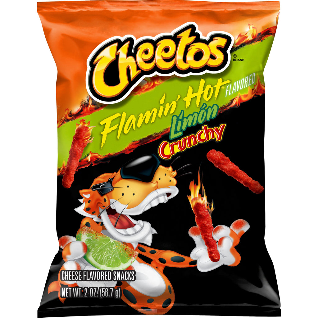 Cheetos Flamin Hot Limon 2 Oz (24 Count Box)