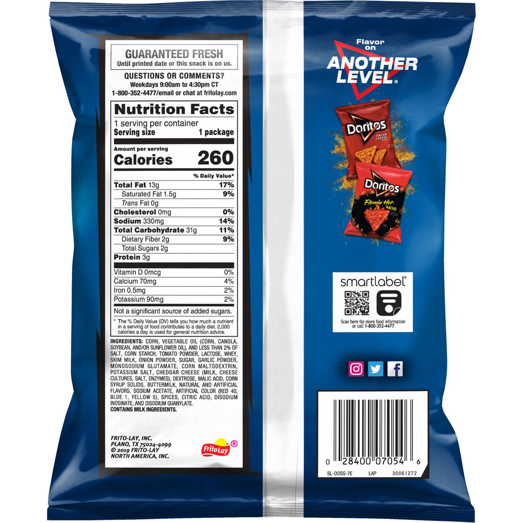 Doritos Cool Ranch 1.75 Oz (24 Count Box)