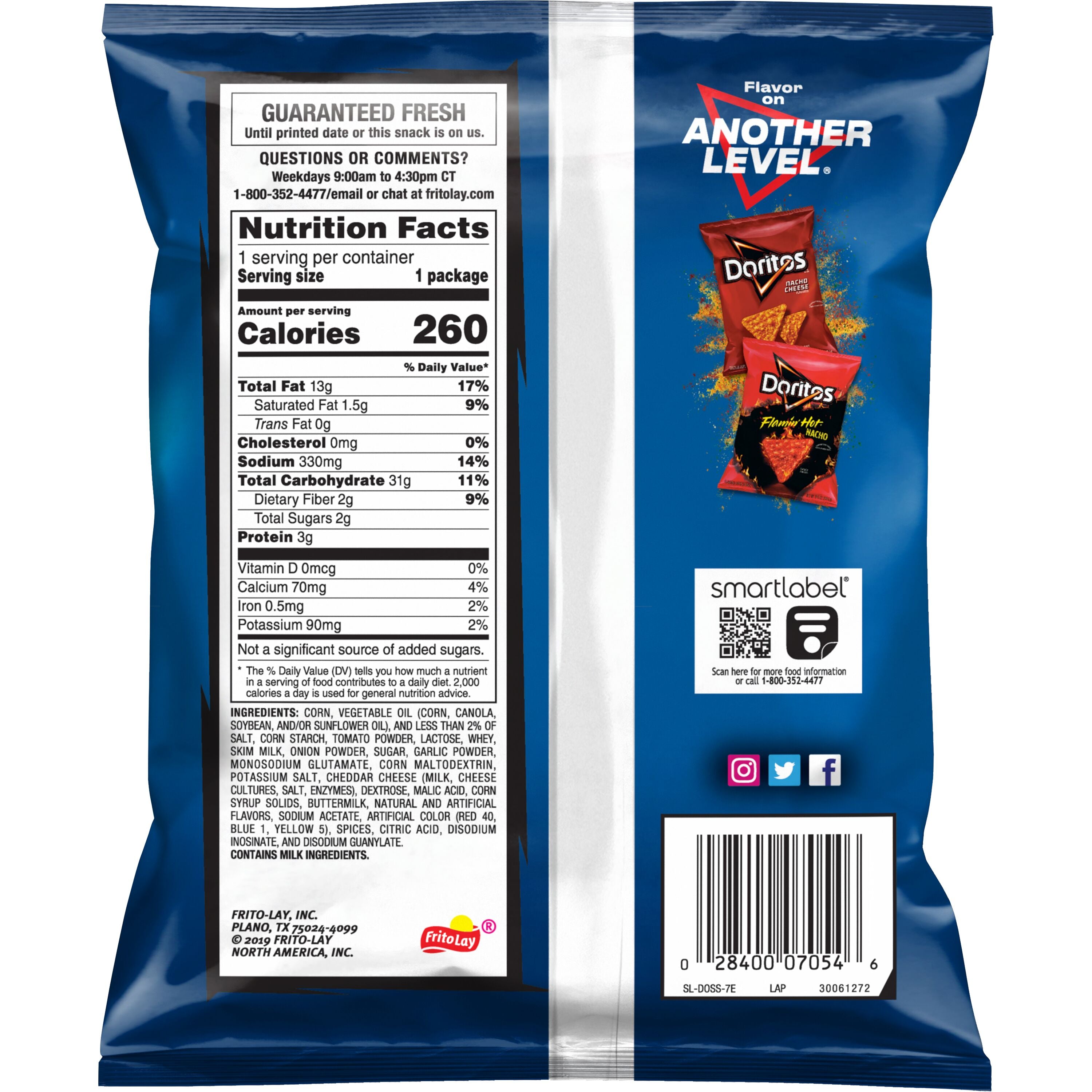 Doritos Cool Ranch 1.75 Oz (24 Count Box)