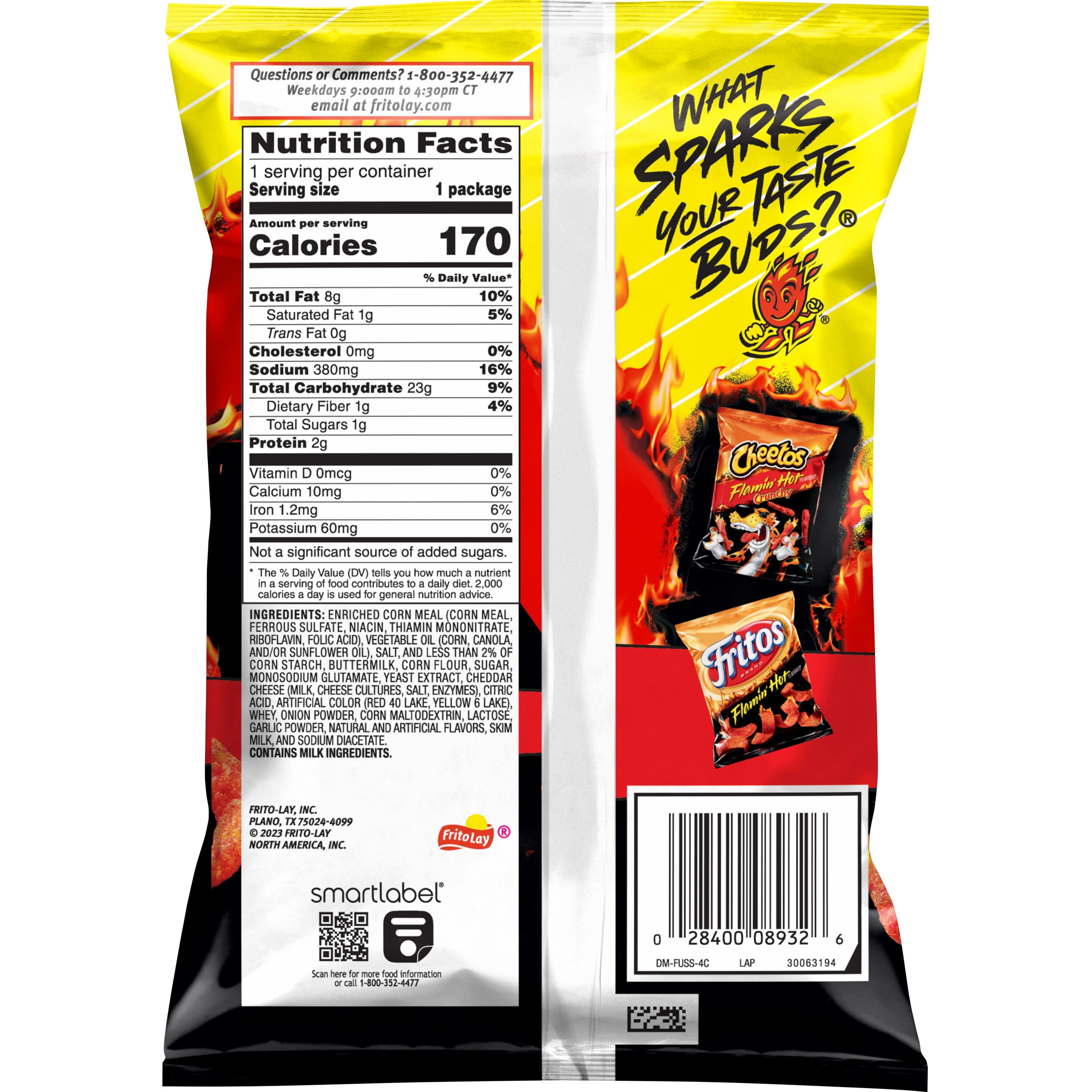 Funyun Flamin Hot Onion Rings 1.25 Oz (24 Count Box)