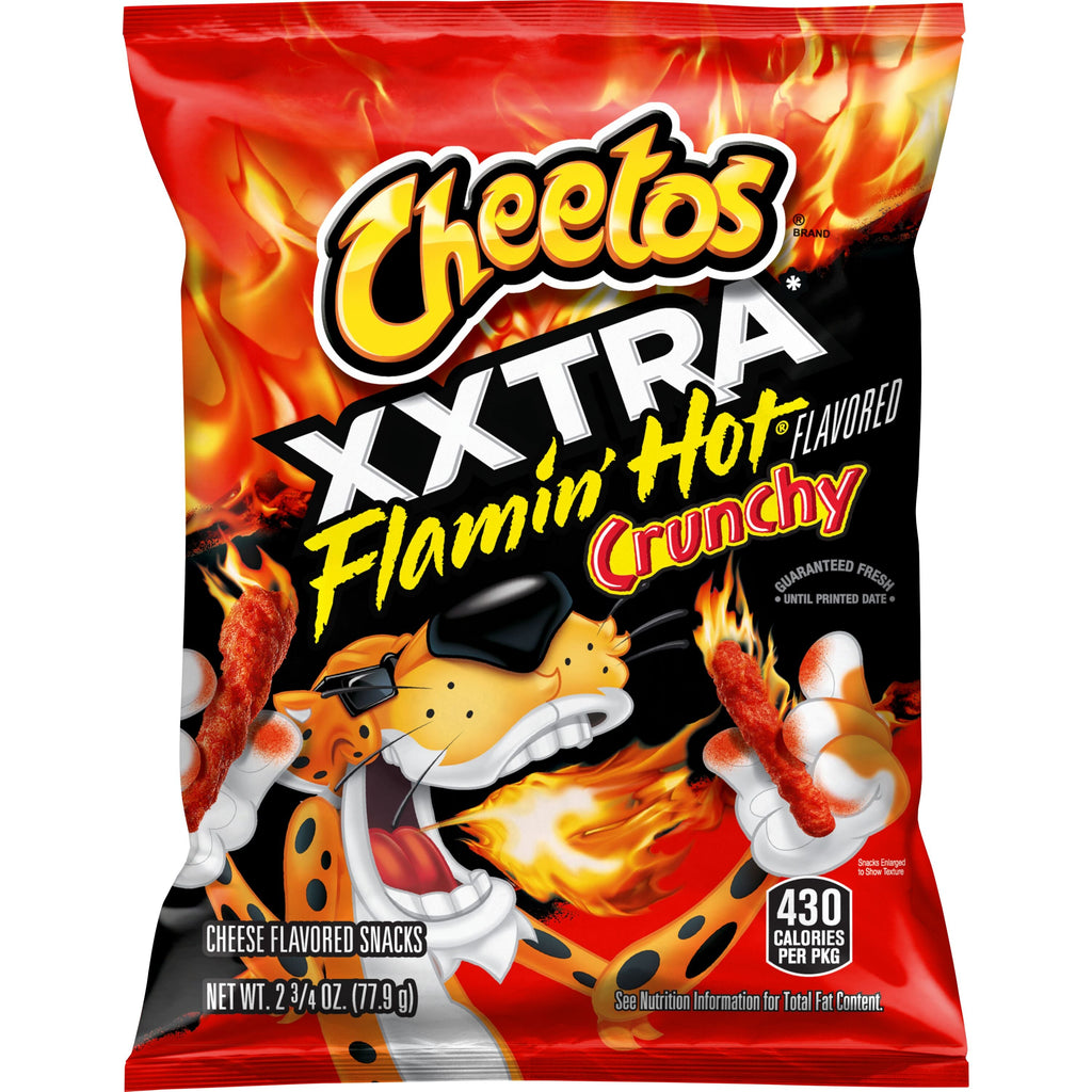 Cheetos Xxtra Flamin Hot XVL 2.75 Oz (32 Count Box)