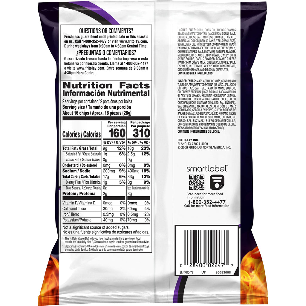 Turbos Flamas 2 Oz (24 Count Box)