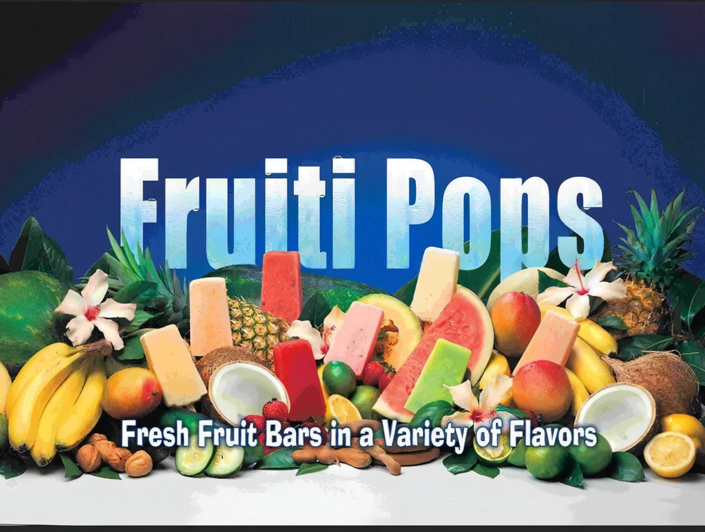 Fruiti Pops Ice Cream Fruit Bars Water-Based (12 Count)