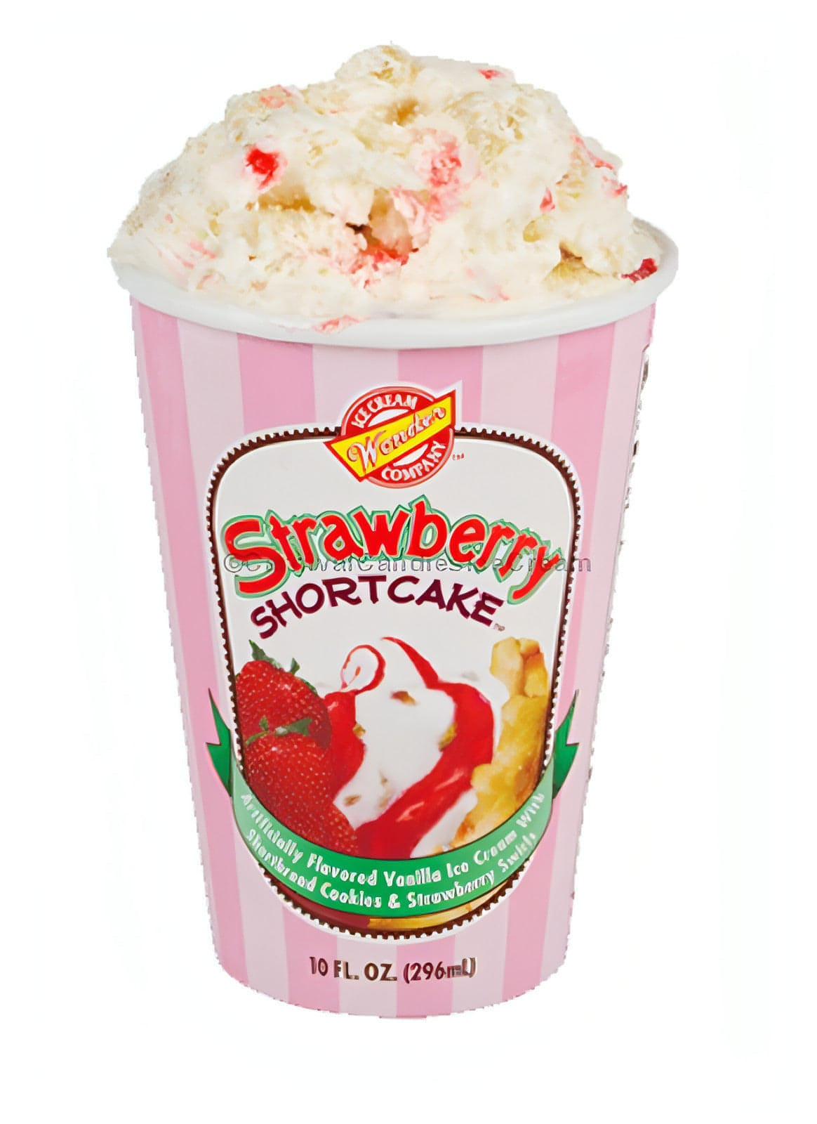 Strawberry Shortcake Ice Cream Cup (6 or 12 Count)