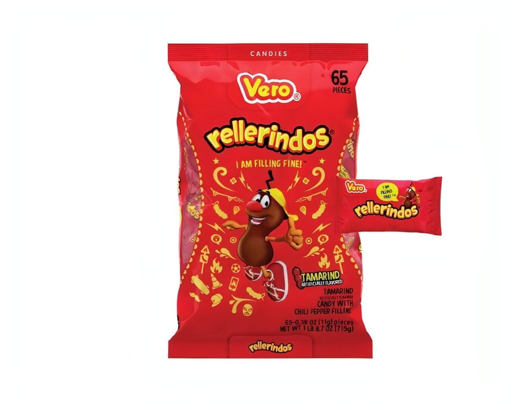 Vero Rellerindos Tamarindo Mexican Hard Candy (65 Count)