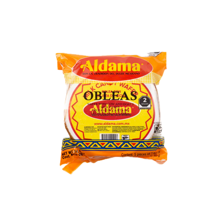 Aldama Obleas Cajeta Large (5 Count)