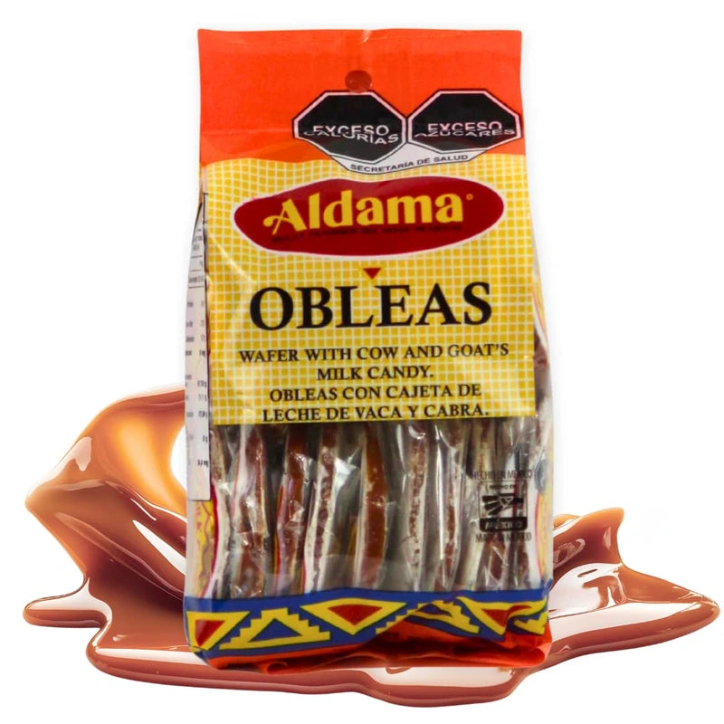 Aldama Obleas Cajeta Mini (20 Count)