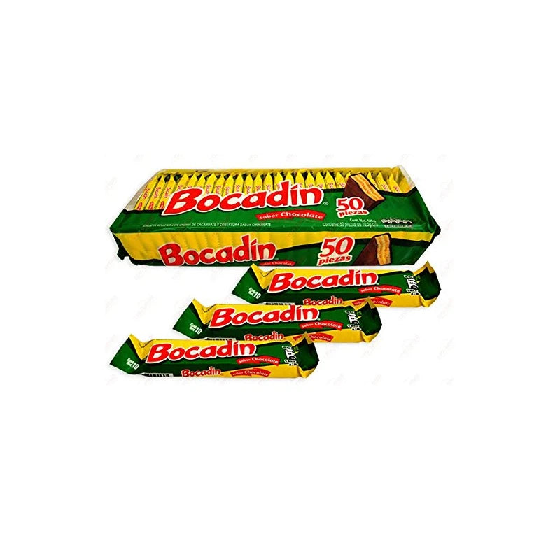 Bocadin Chocolate Wafer (50 Count)