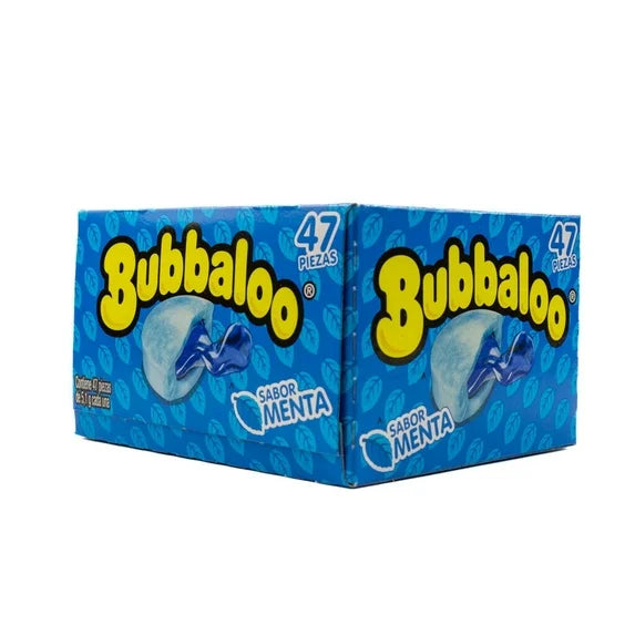 Bubbaloo Menta Chewing Gum (47 Count)