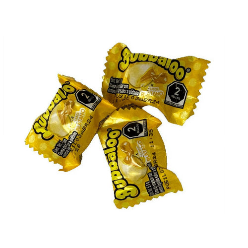 Bubbaloo Platano Chewing Gum (47 Count)