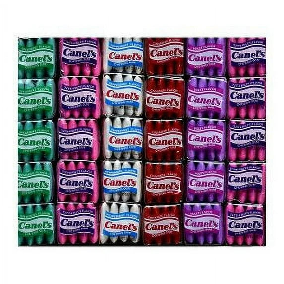 Canels Assorted Flavor Chewing Gum (60 Count)