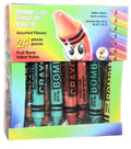 Carr Bombi Crayon Bubble Gum (24 Count)
