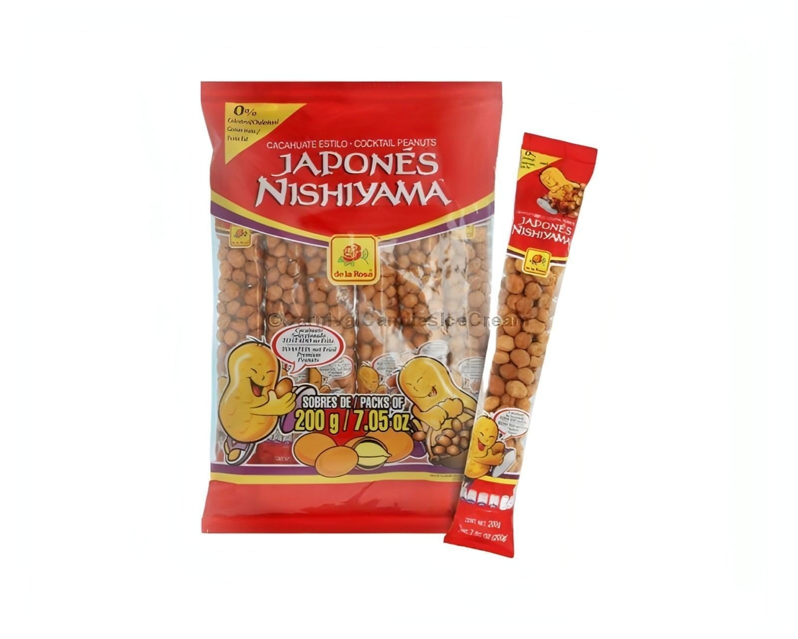 De La Rosa Japones Nishiyama Giant Peanuts (6 Count)