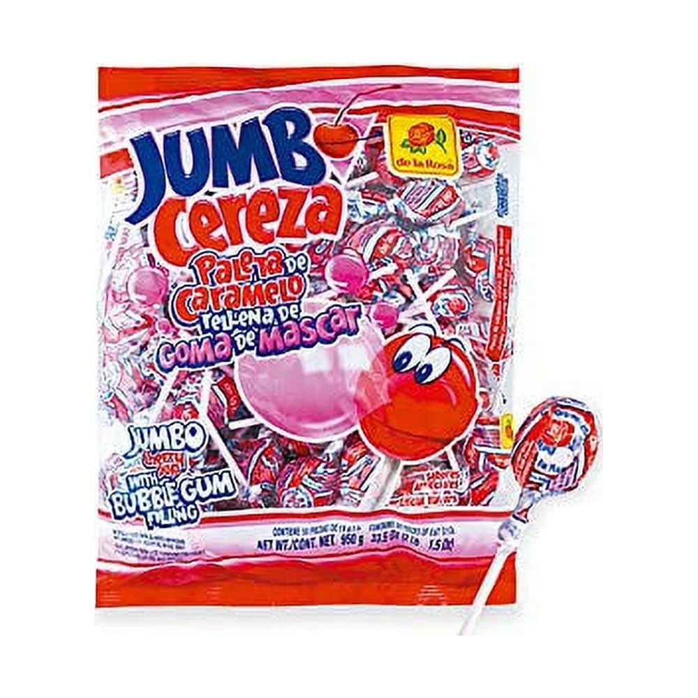 De La Rosa Mini Jumbo Cereza (50 Count)