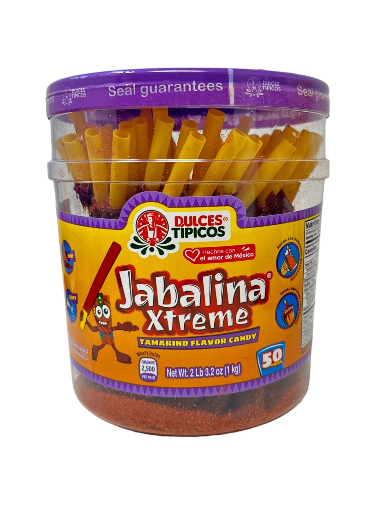 Dulces Tipicos Jabalina Xtreme (50 Count)