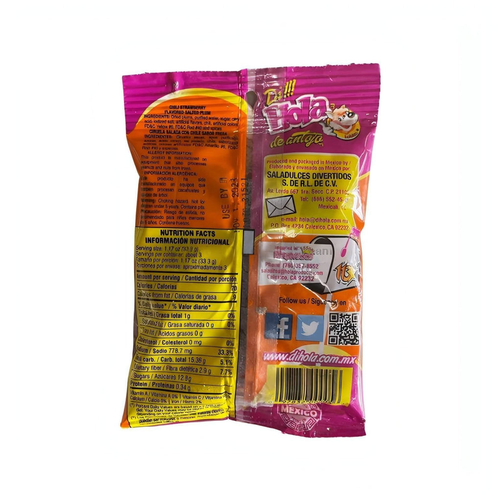 Hola Chili Strawberry Saladitos (12 Count)