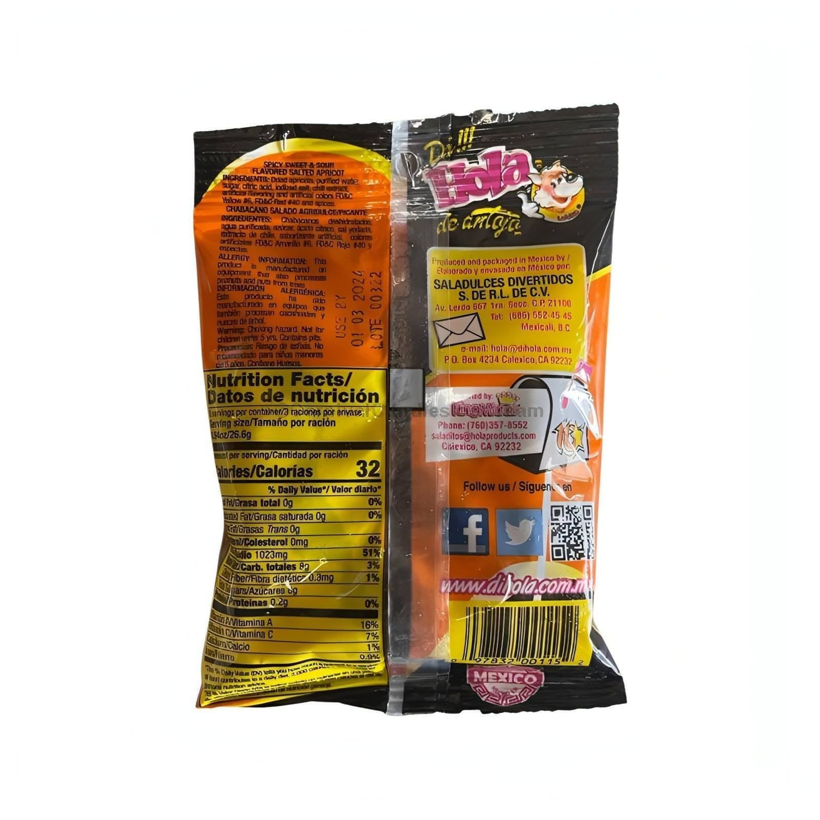 Hola Spicy Sweet & Sour Saladitos (12 Count)