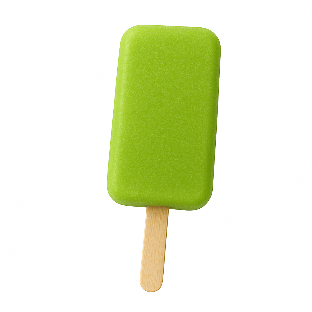 Fruiti Pops Ice Cream Fruit Bars Water-Based (12 Count)