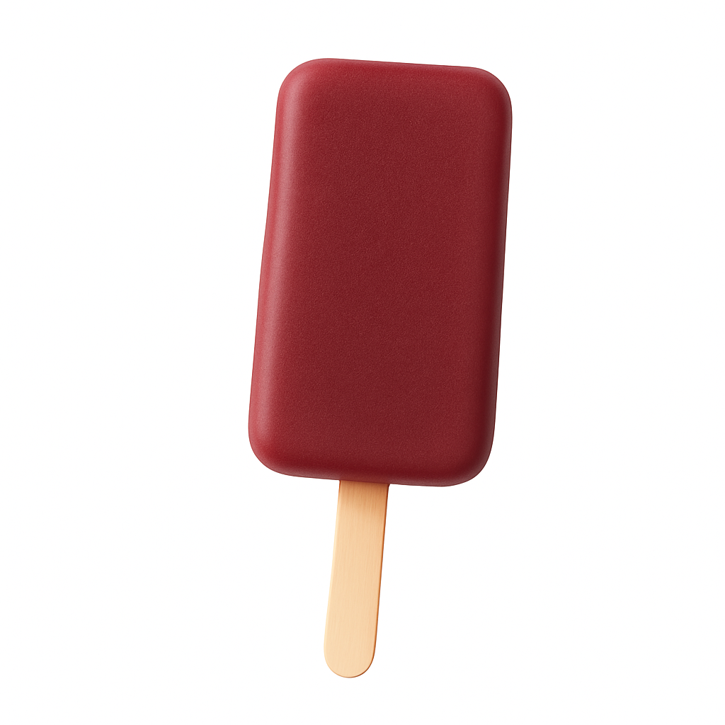 Fruiti Pops Ice Cream Fruit Bars Water-Based (12 Count)