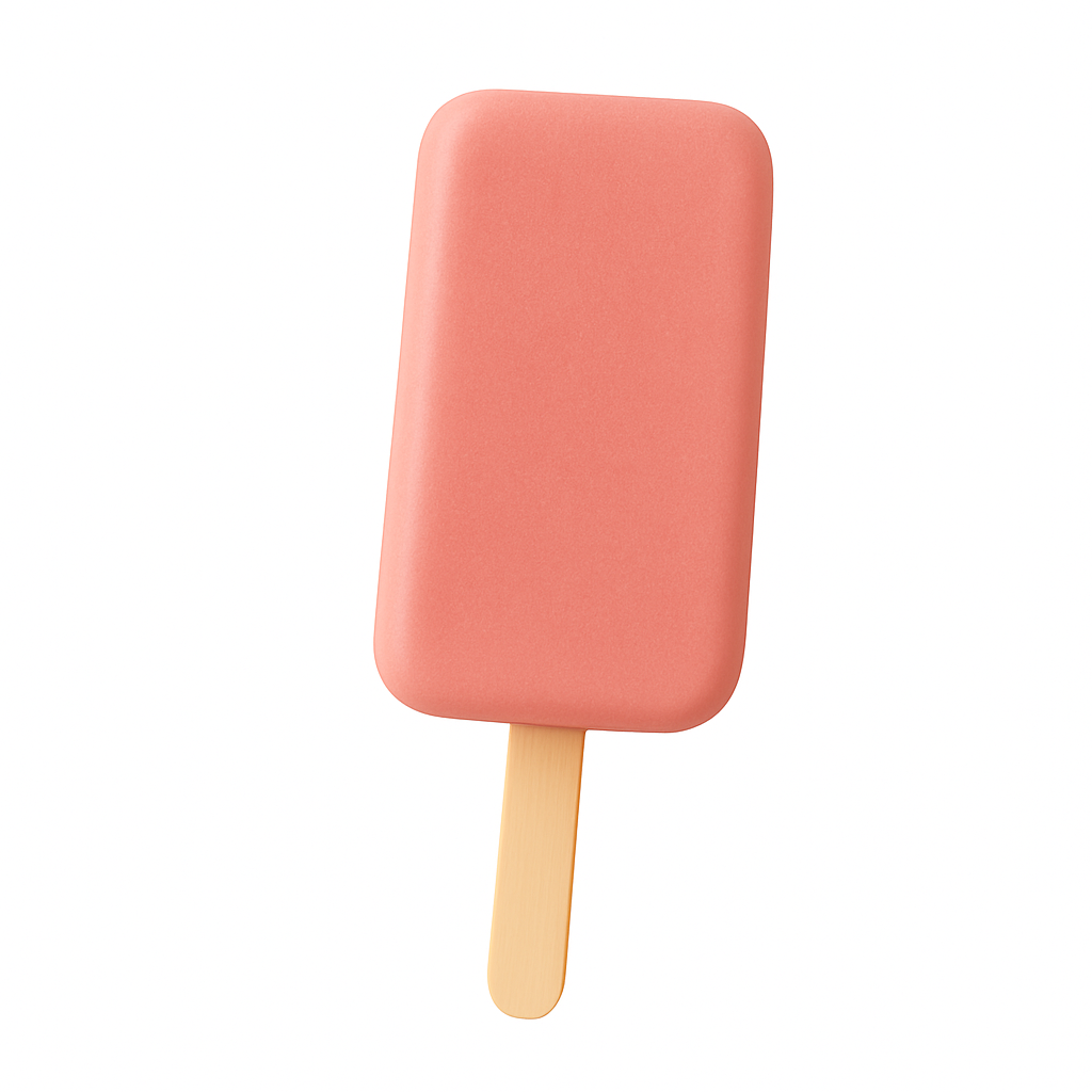 Fruiti Pops Ice Cream Fruit Bars Milk-Based (12 Count)