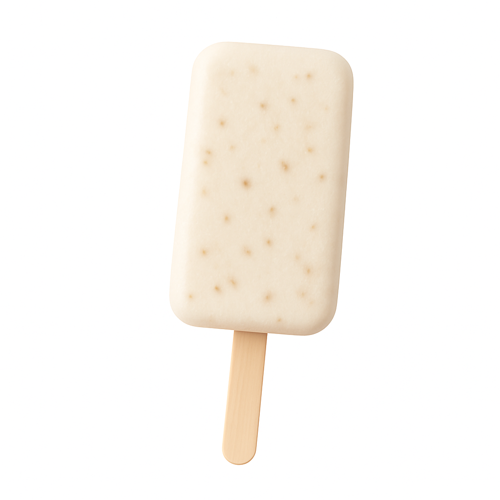 Fruiti Pops Ice Cream Fruit Bars Milk-Based (12 Count)