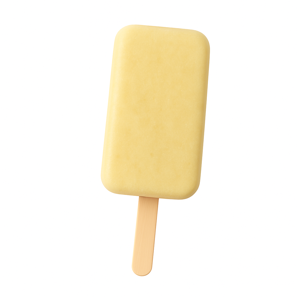 Fruiti Pops Ice Cream Fruit Bars Milk-Based (12 Count)