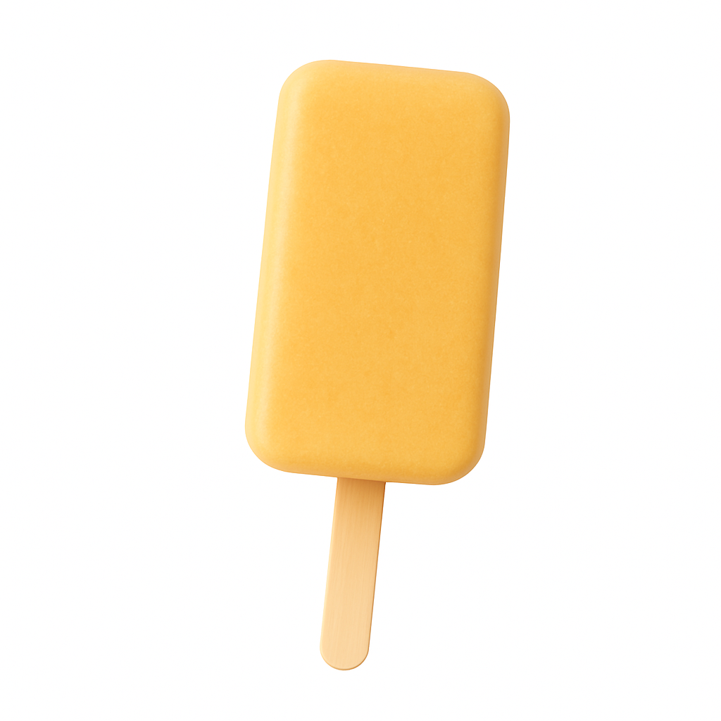 Fruiti Pops Ice Cream Fruit Bars Milk-Based (12 Count)