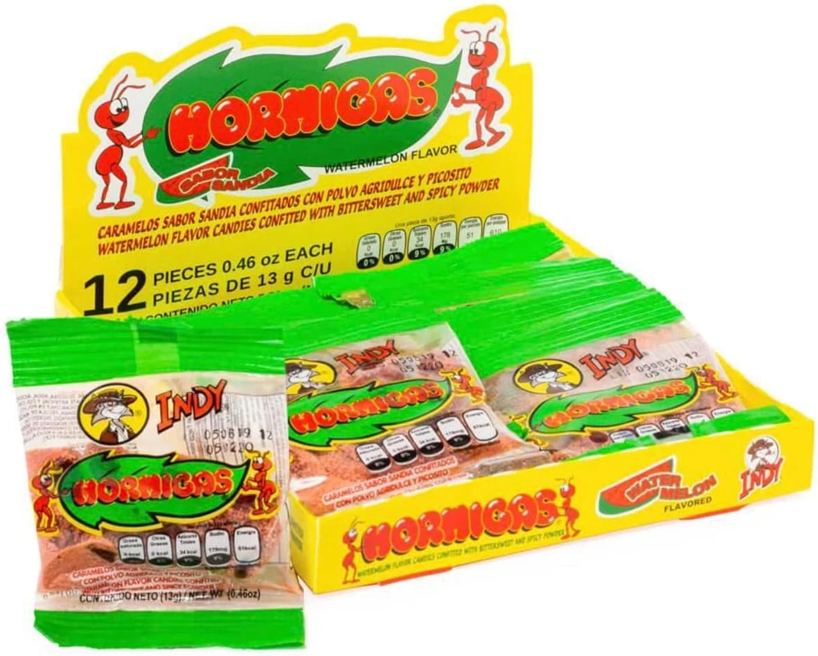 Indy Hormigas Watermelon Candy (12 Count)