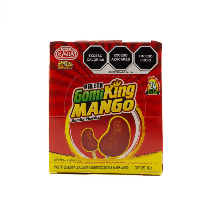Karla Comi King Mango Lollipop (24 Count)
