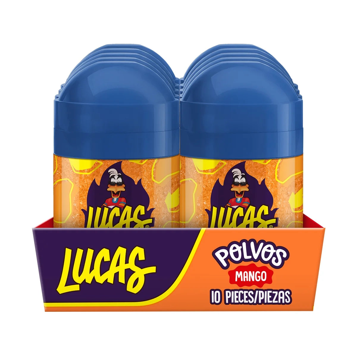 Lucas Polvos Mango Mexican Powder Candy (10 Count)