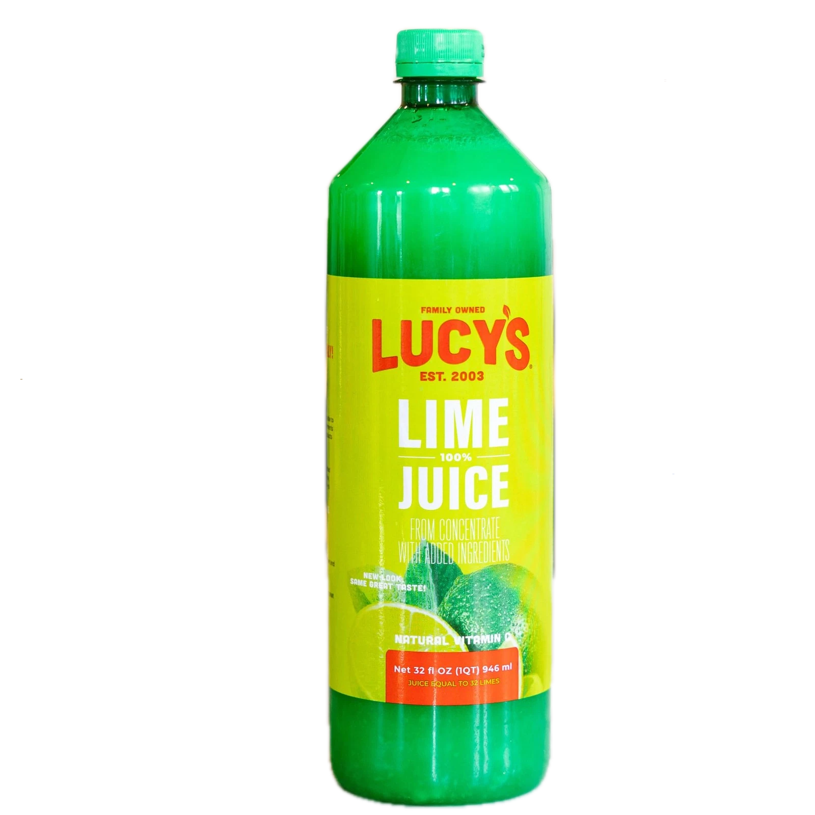 Lucy Lime Juice Blend Bottle Topping  (32 Fl Oz)