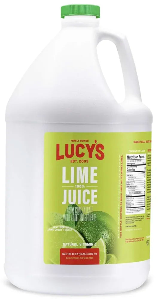 Lucy Lime Juice Blend Topping  (1 Gallon)