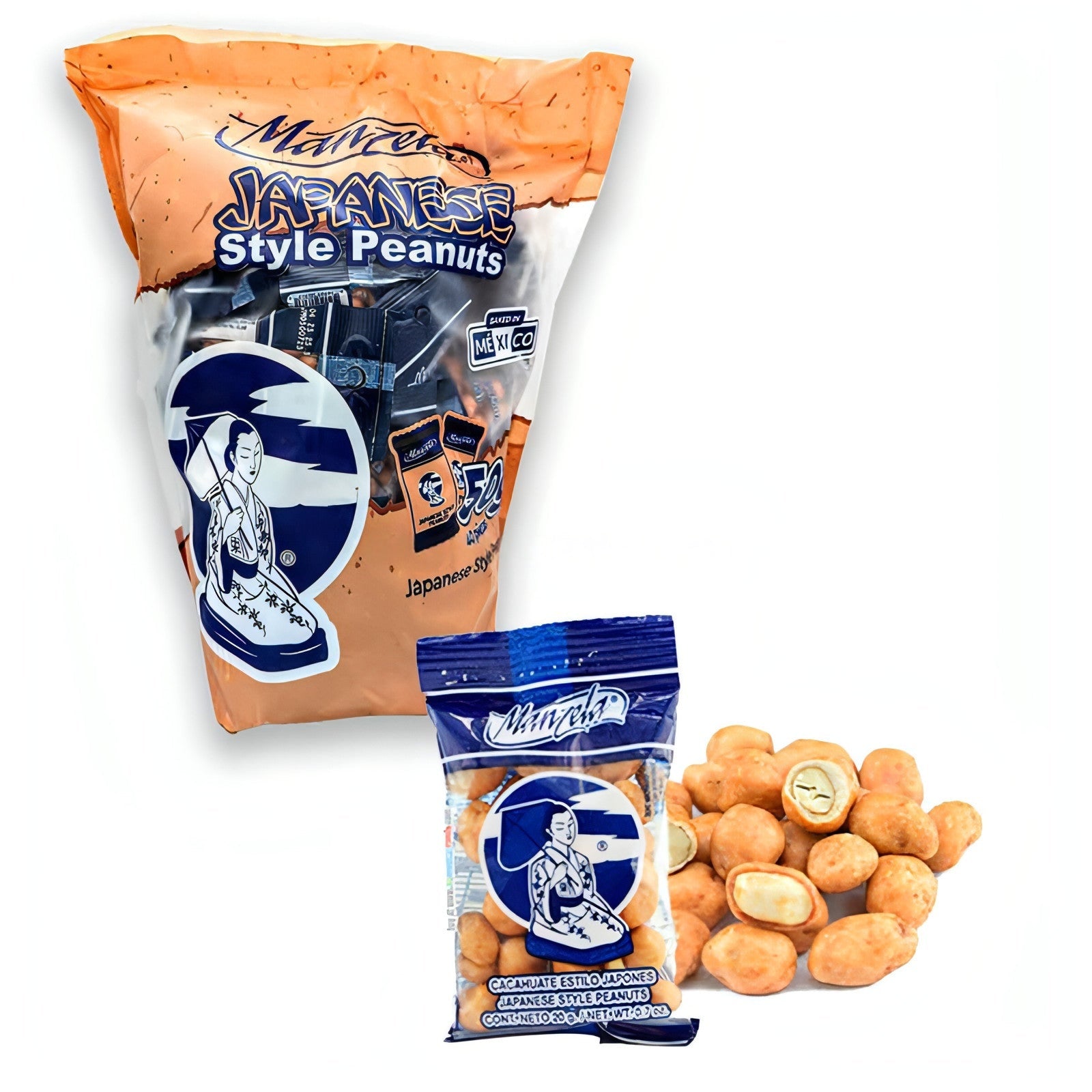 Manzela Japanese Style Peanuts (40 Count)