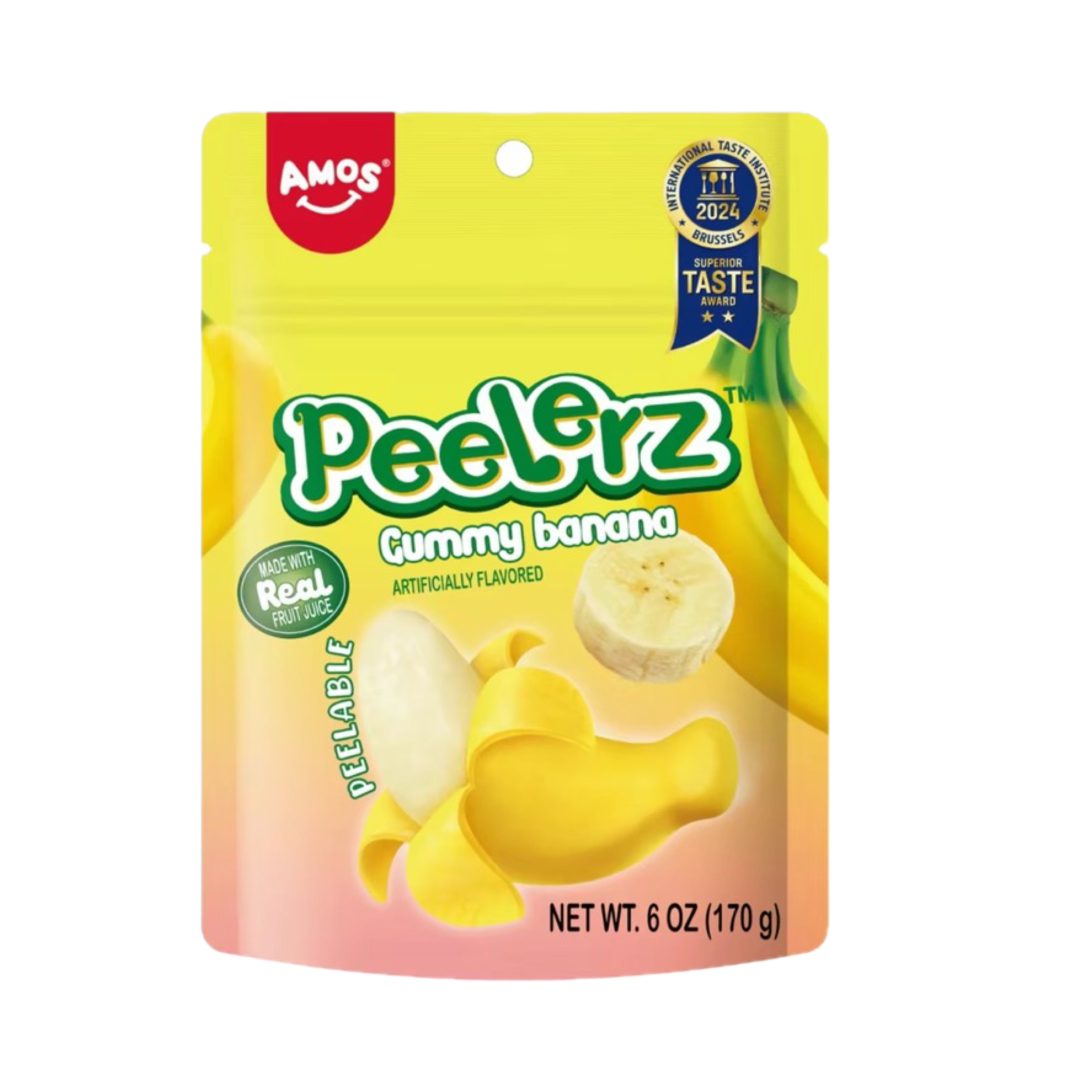 Peelerz Peelable Gummy Banana (6 Oz)