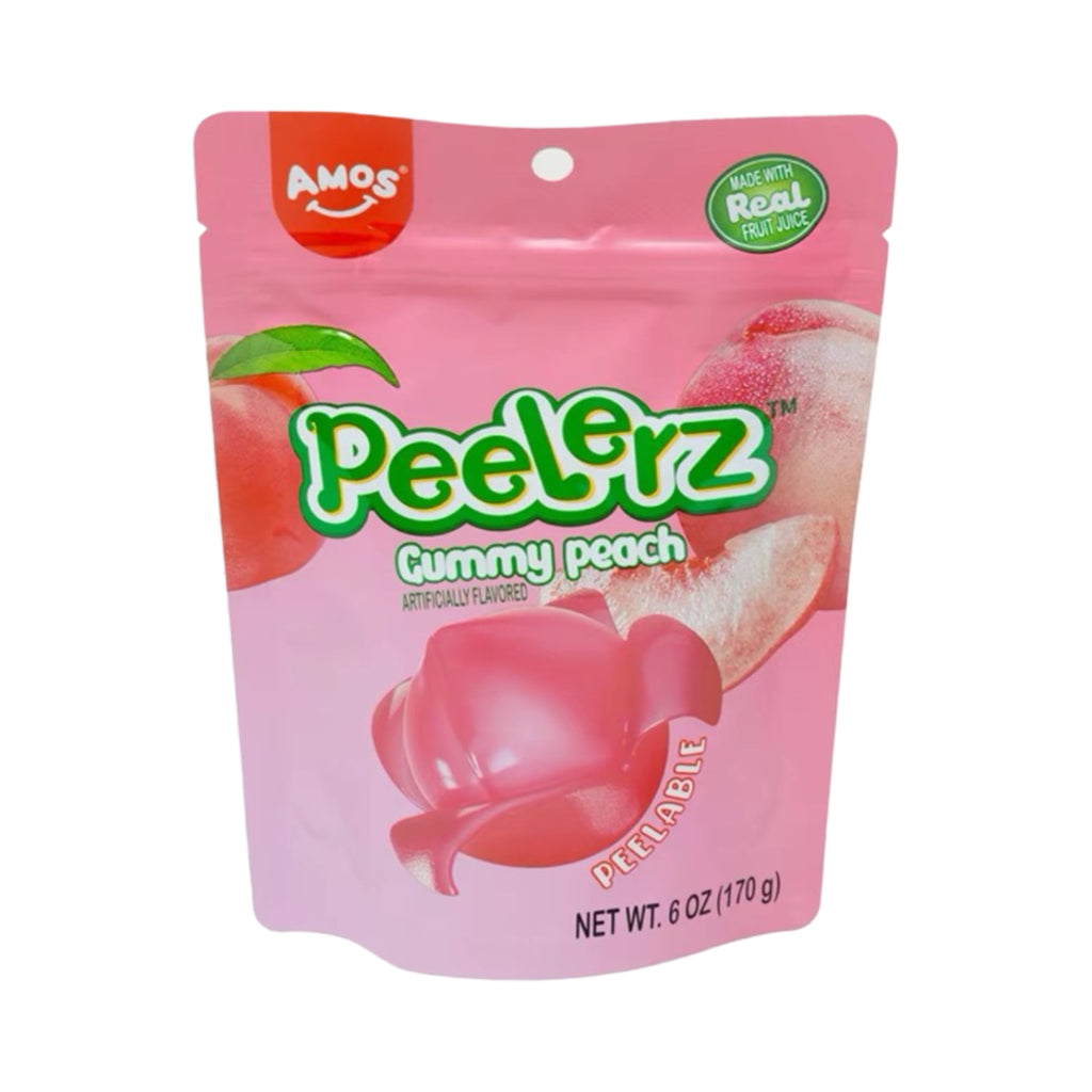 Peelerz Peelable Gummy Peach (6 Oz)