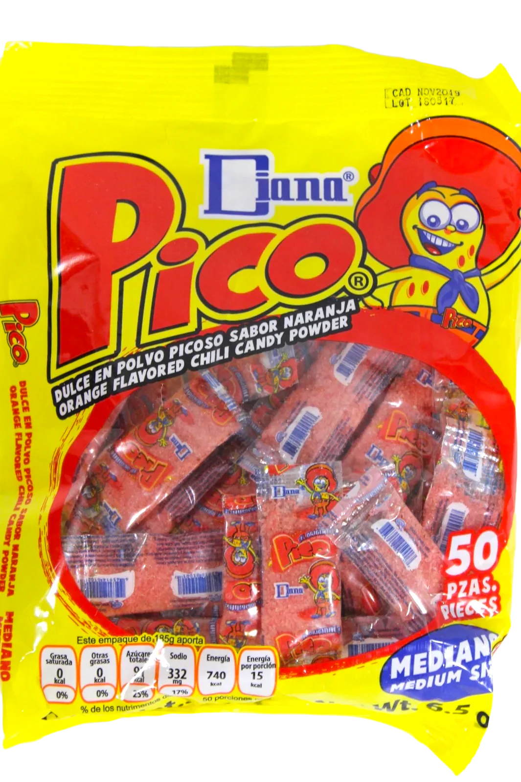 Pico Chamoy Seasoning Packets (50 Count)