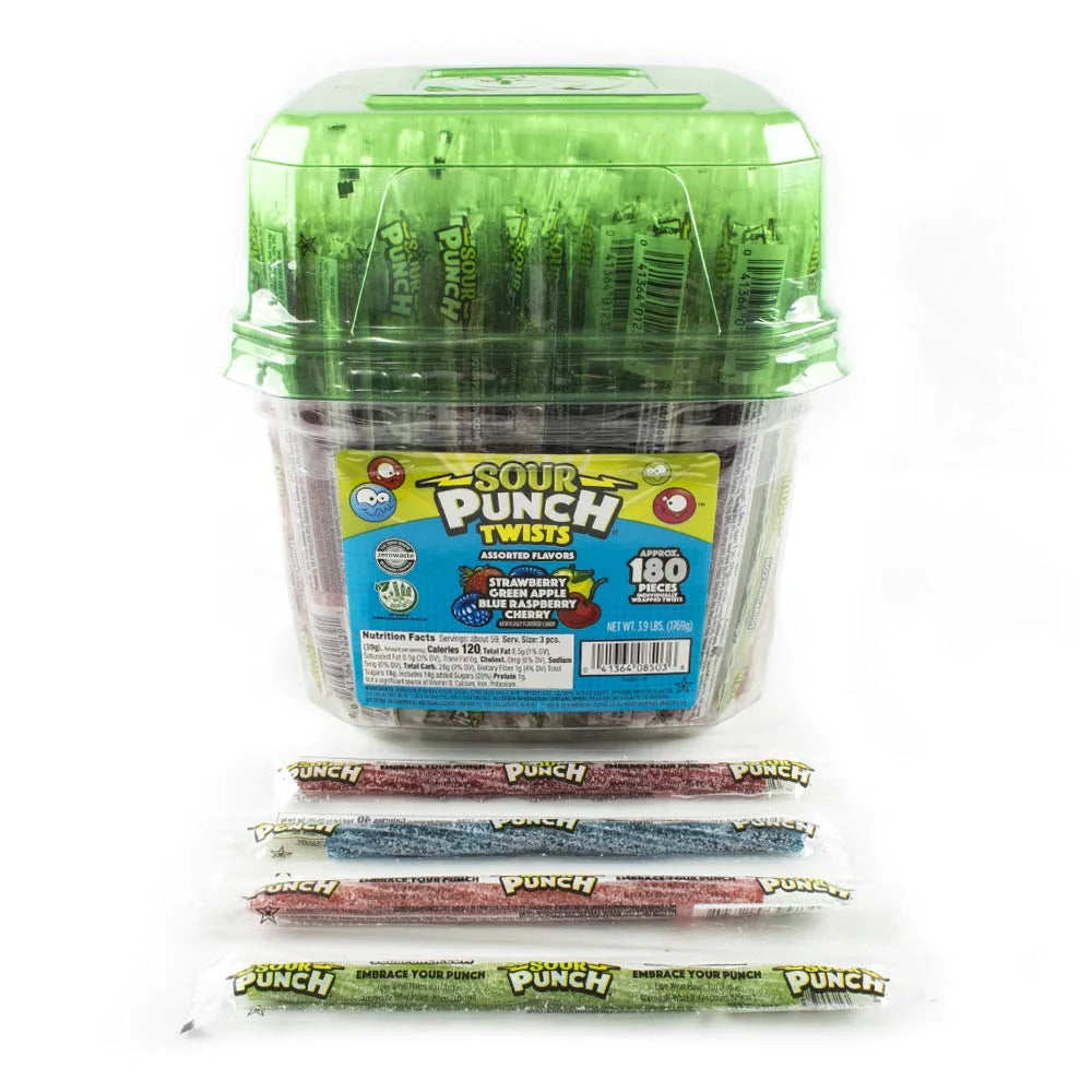 Sour Punch Twists (180 Count)