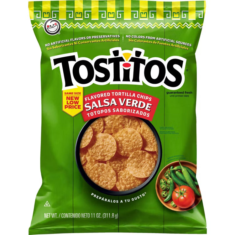 Tostitos Salsa Verde 2.625 Oz (28 Count Box)
