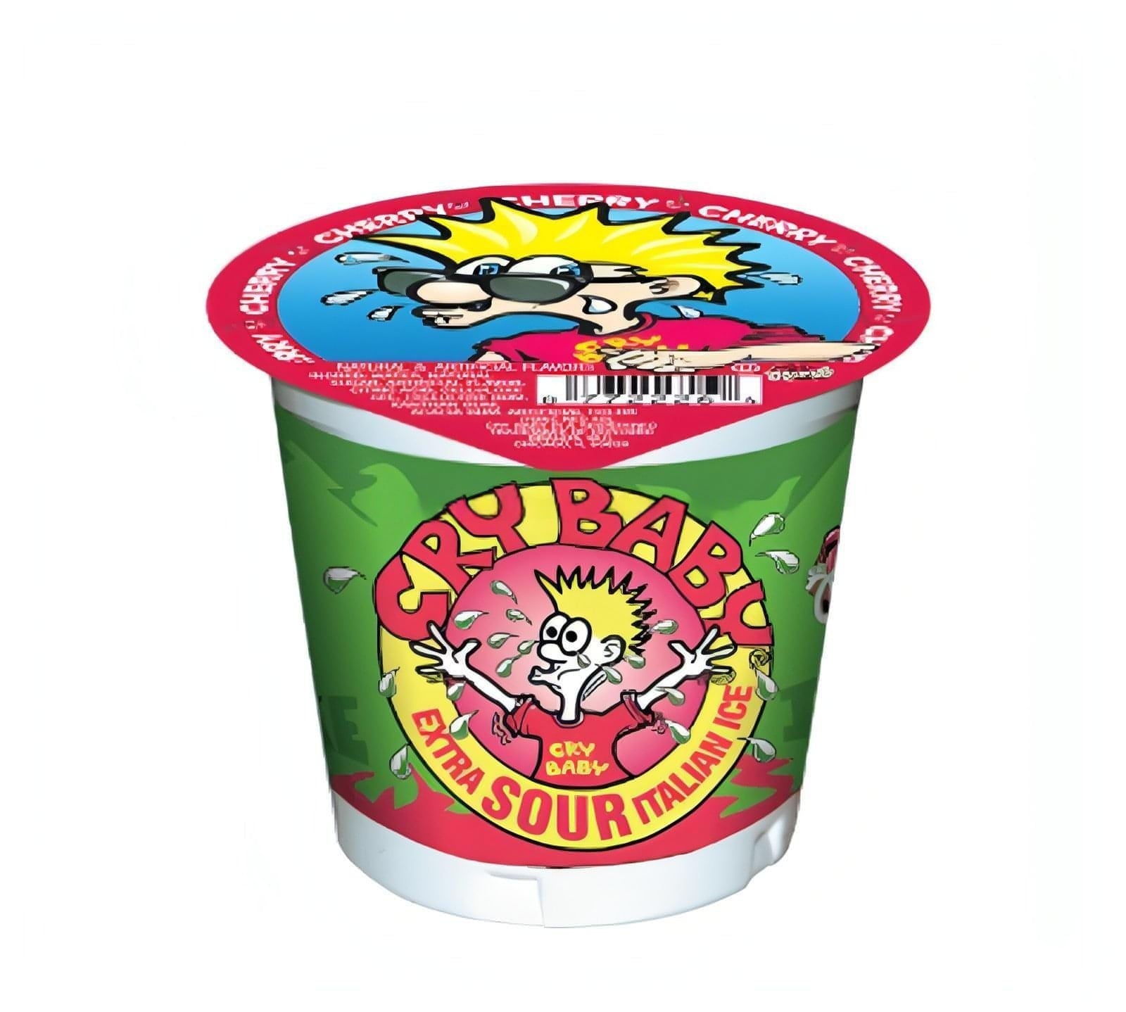 Rosati Cry Baby Sour Cherry Ice Cream Cup (12 Count)