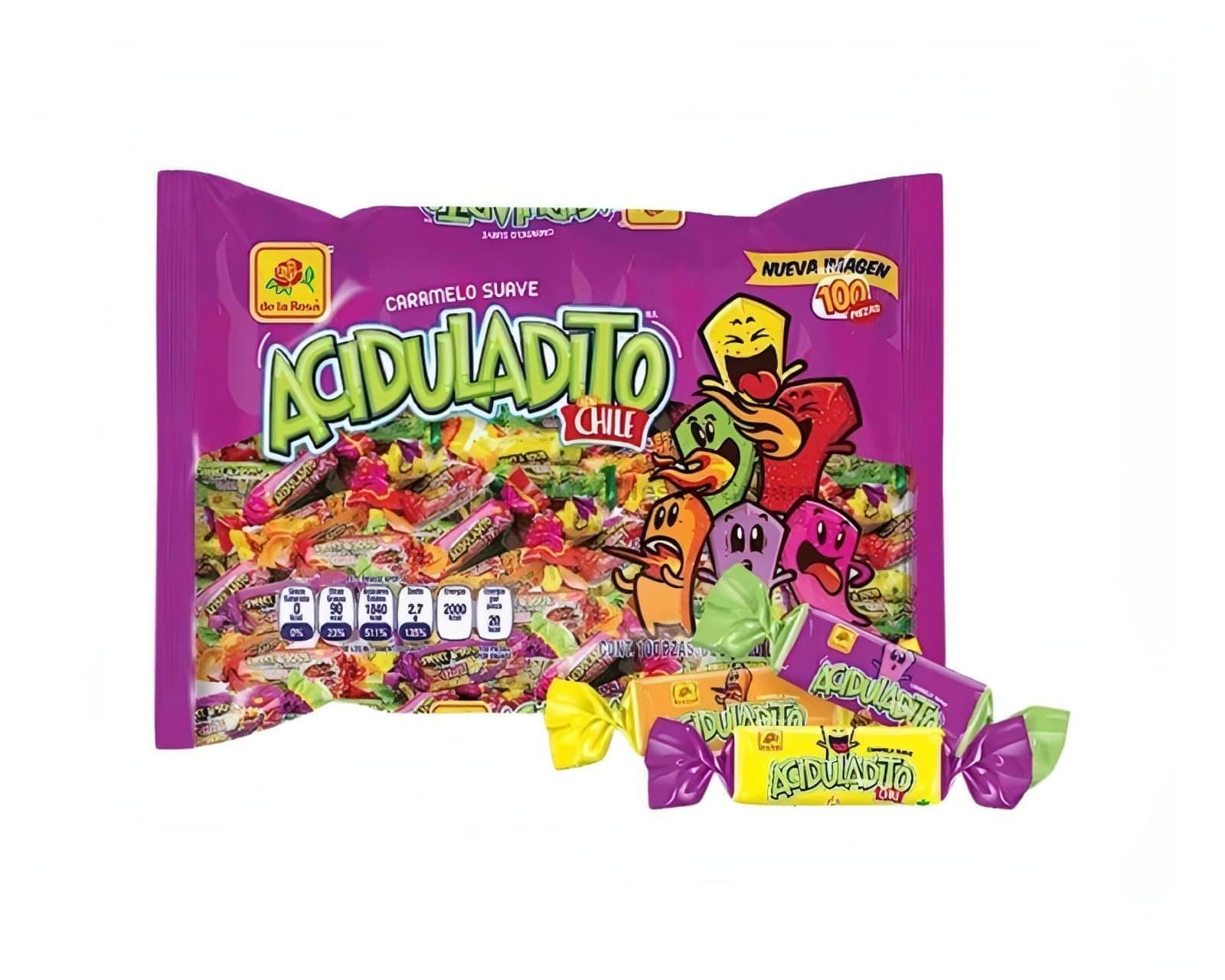 De La Rosa Aciduladito (100 Count)