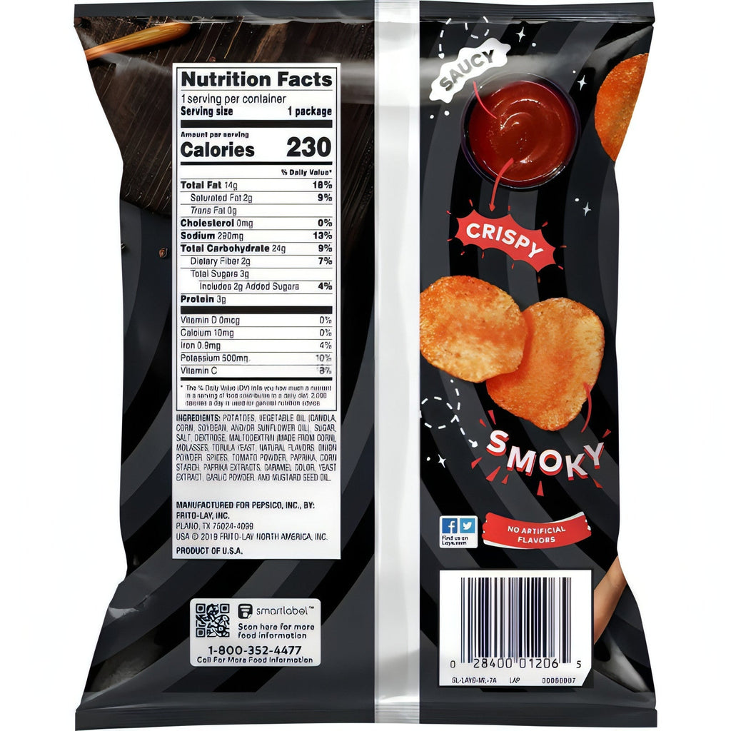 Lays Barbecue 1.5 Oz (24 Count Box)