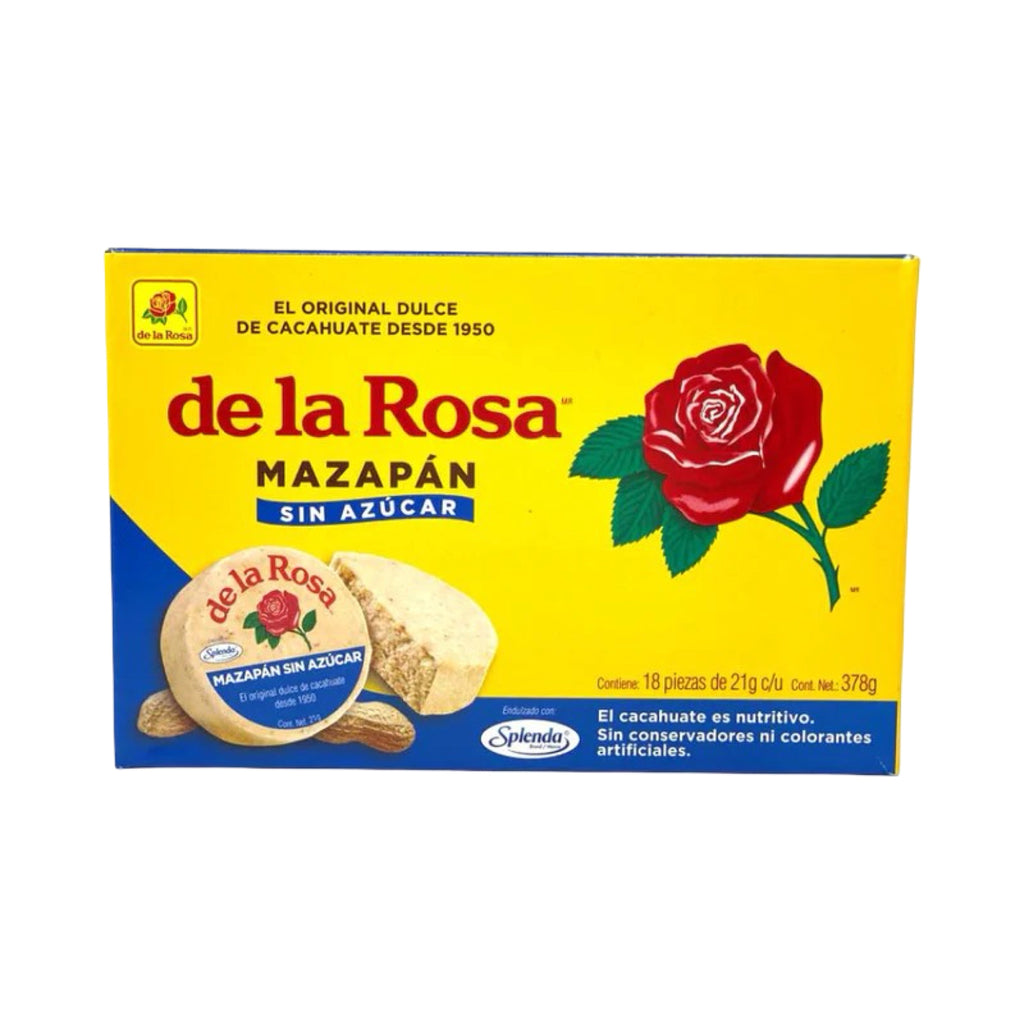 De La Rosa Mazapan Sugar Free Made with Splenda (18 Count)