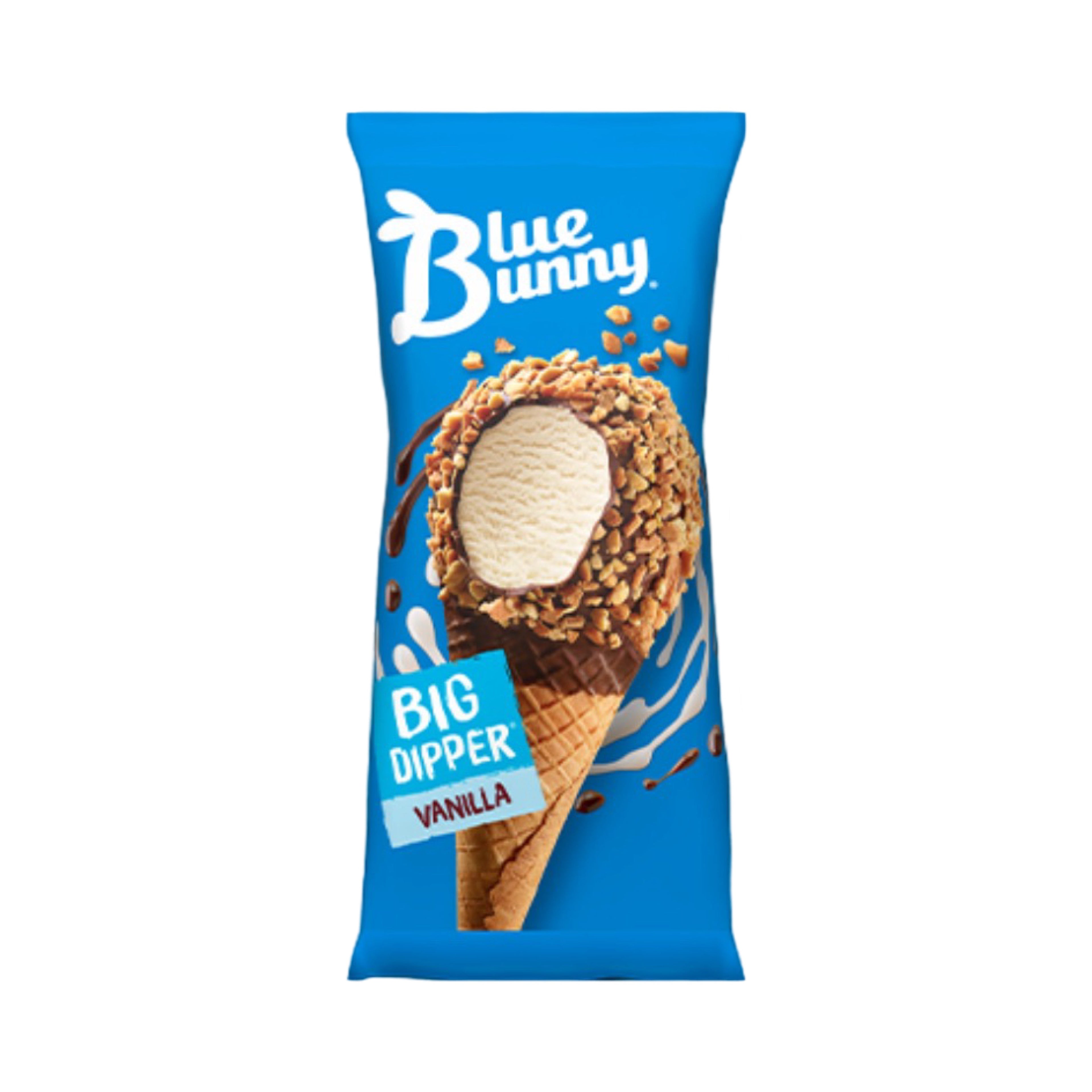 Blue Bunny Big Dipper Vanilla Ice Cream Cone (12 Or 24 Count)